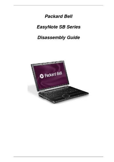 Packard Bell EASYNOTE SB Notebook