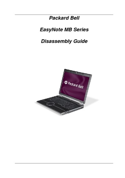 Packard Bell EASYNOTE MB Notebook