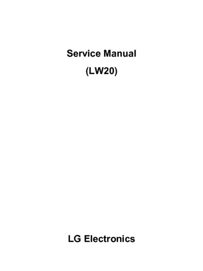 LG LW20 Notebook