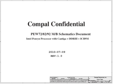 Compal LA-6631P R1 Schematics