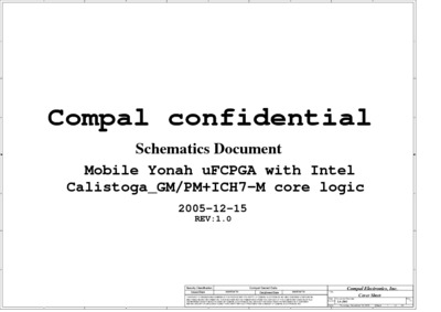 Compal LA-2841 R1.0 Schematics