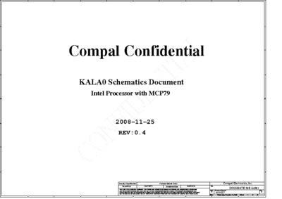 Compal LA-4681P R0.4 Schematics