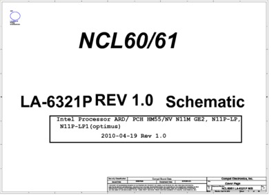 Compal LA-6321P R1 Schematics