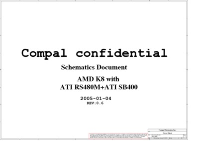 Compal LA-2421 R0.6 Schematics