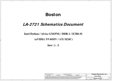 Compal LA-2721 R1.0 Schematics