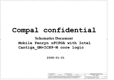Compal LA-4101P R0.3 Schematics