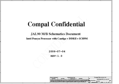 Compal LA-4201P R1.0 Schematics
