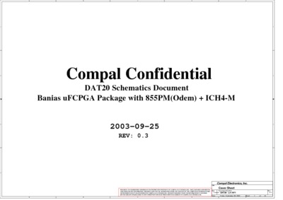 Compal LA-1971 R0.3 Schematics