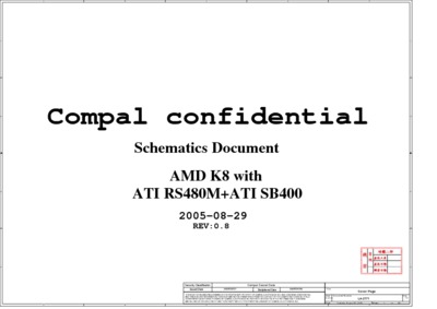 Compal LA-2771 R0.8 Schematics