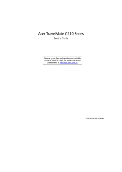 Acer Travelmate C210
