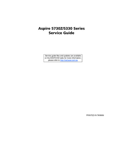 Acer Aspire 5730Z 5330