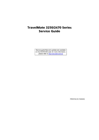 Acer Travelmate 3250 2470