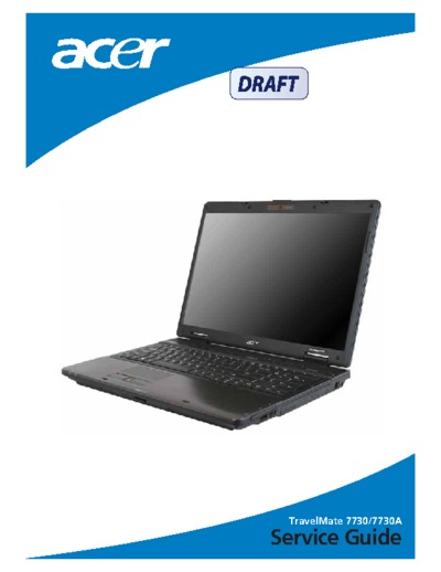 Acer Travelmate 7730 7730A