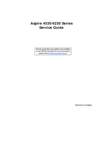 Acer Aspire 4530 4230