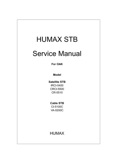 Humax CRCI5500