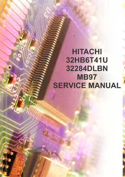 Hitachi 32HB6T41U, 32284DLBN Chassis 17MB97-R2