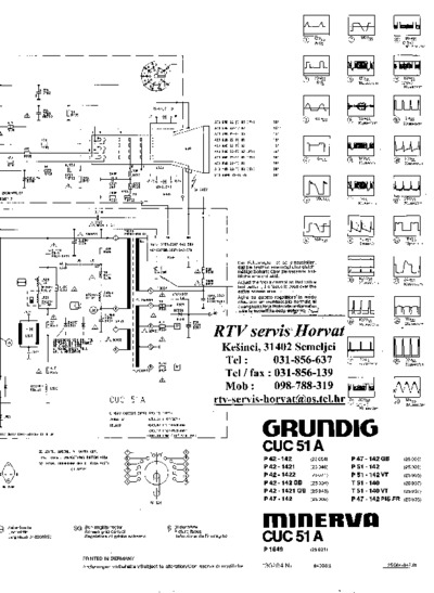 Grundig P47-142 Chassis CUC51A