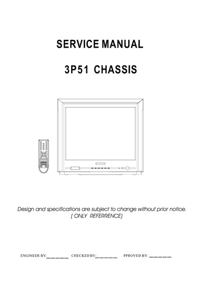 Erisson 3P51 Service Manual