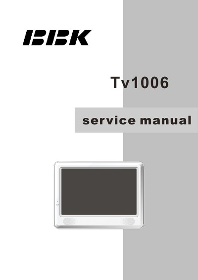 BBK TV1006 LD1006SI