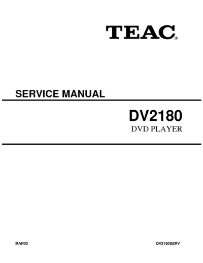 Teac DV2180