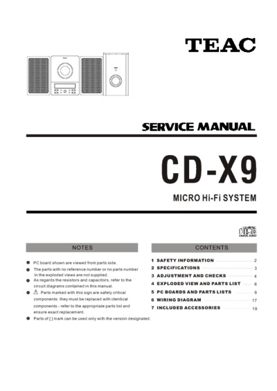 Teac CD-X9