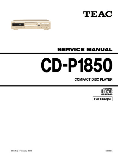 Teac CD-P1850