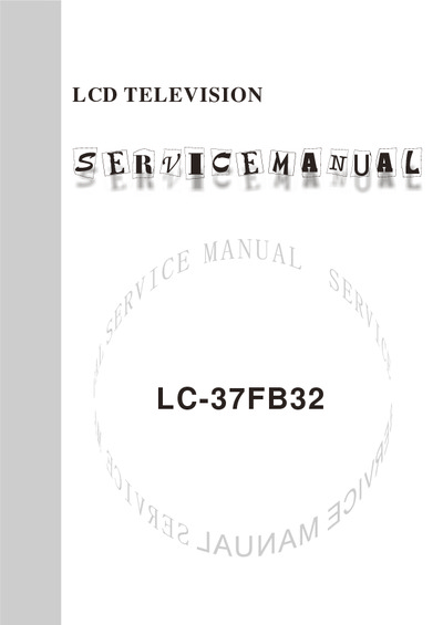 XOCECO LC-37FB32 service manual