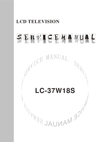 XOCECO LCD TV LC-37W18S