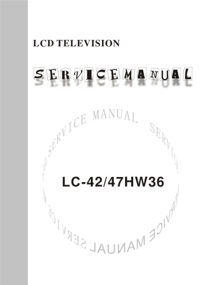 XOCECO LCD TV LC-42-47HW36