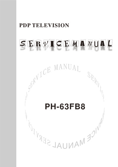 XOCECO PDP TV PH-63FB8