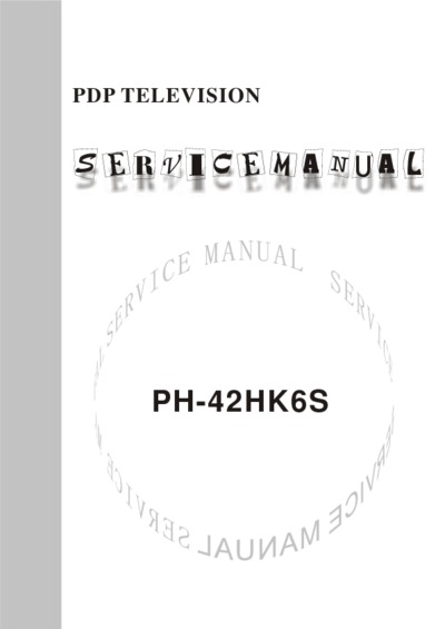 XOCECO PDP TV  PH-42HK6S