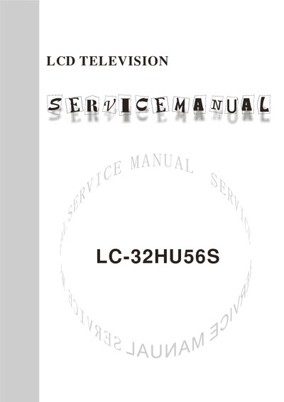 XOCECO LC-32HU56S service manual