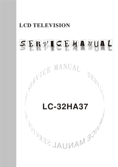 XOCECO LC-32HA37 service manual