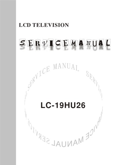 XOCECO LC-19HU26 service manual