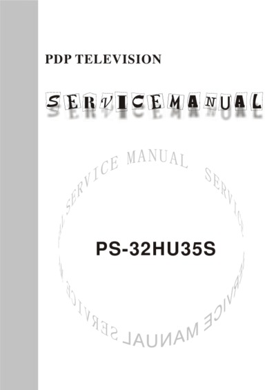 XOCECO PDP TV PS-32HU35S