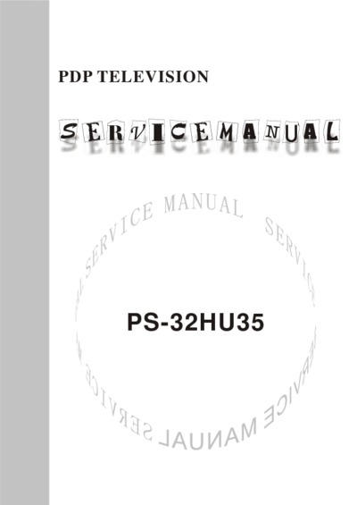 XOCECO PDP TV PS-32HU35