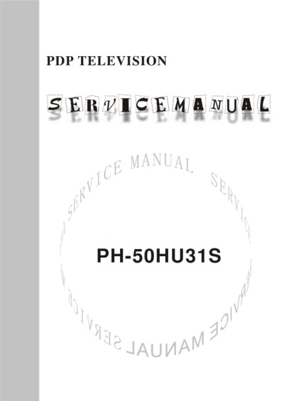 XOCECO PDP TV PH-50HU31S