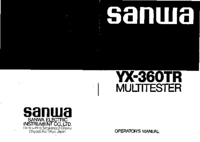 SANWA YX-360TR