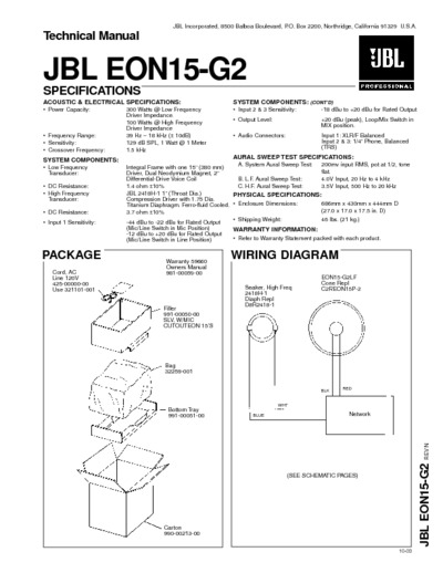 JBL EON15-G2