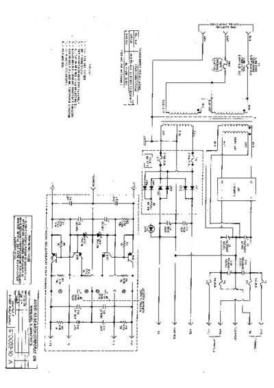 Audio Research D100 Power Amplifier Schematic