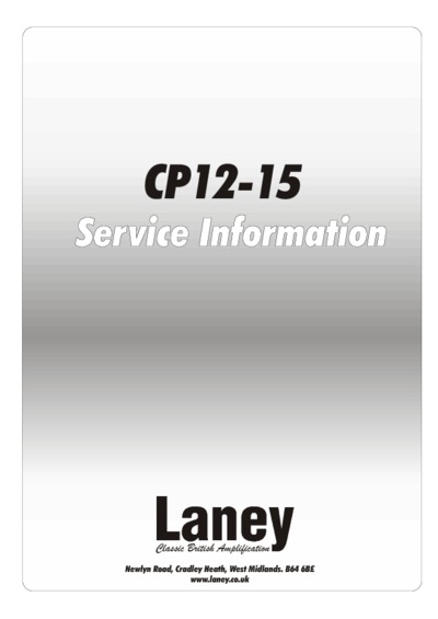 Laney CP12-15-CH