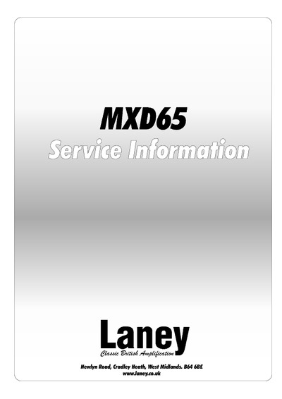 Laney MXD65