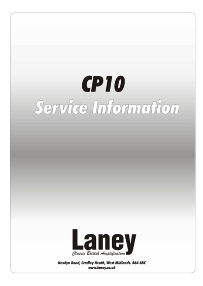 Laney CP10-CH