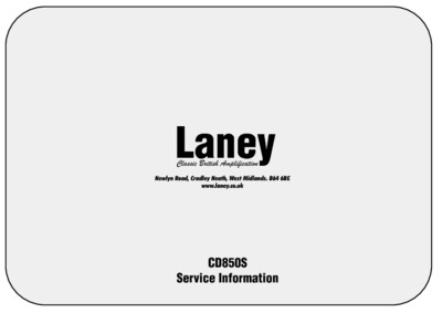 Laney CD850S