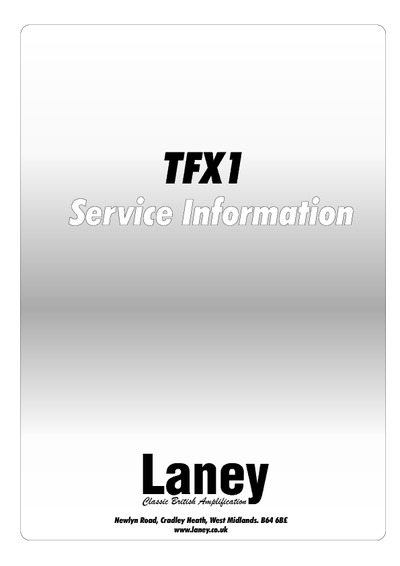 Laney TFX1