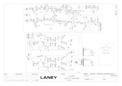 Laney PL100SC