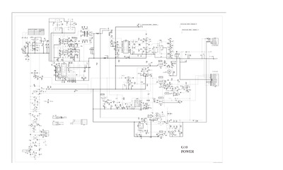 Sony APS-290 Power schematic