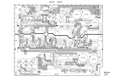 Sony APS-184 Power schematic