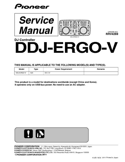 Pioneer DDJ-ERGO-V RRV4269