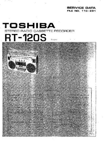 Toshiba RT120S